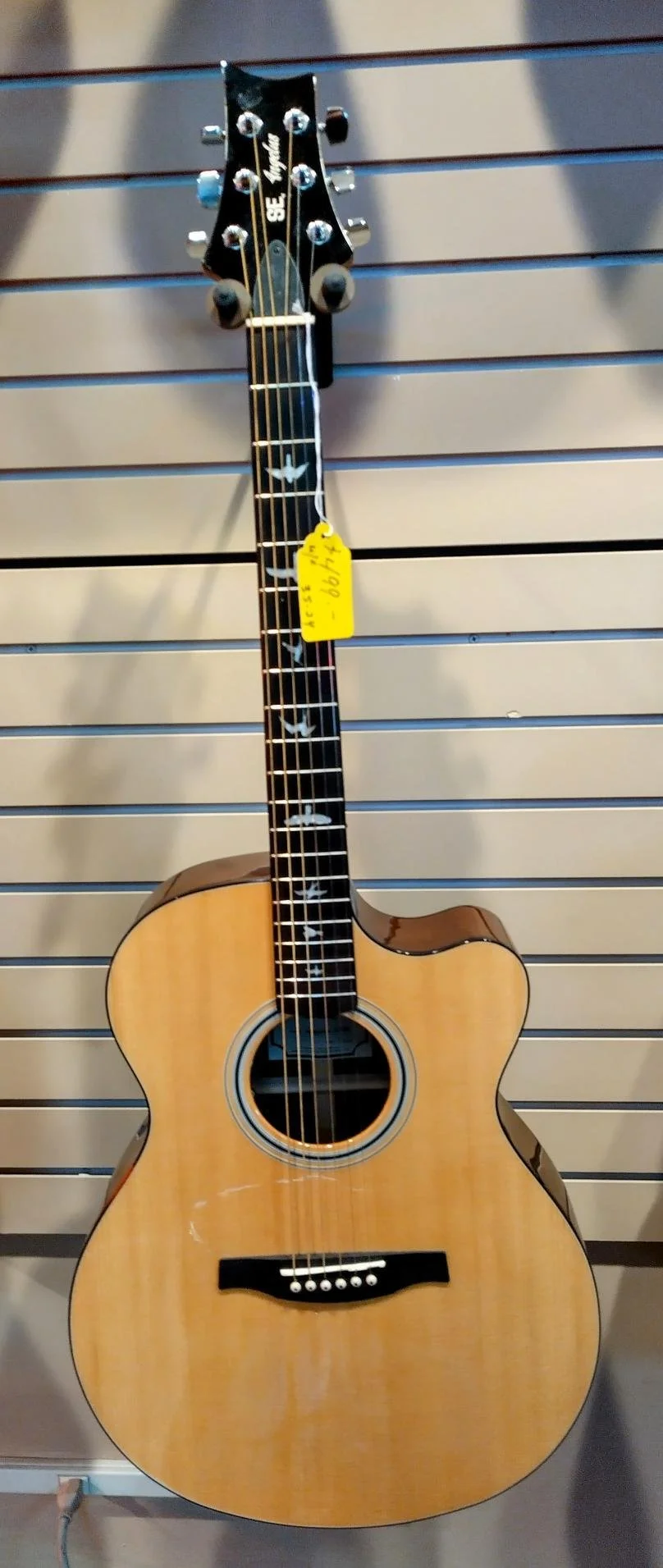 PRS SE Angelus Acoustic Electric Guitar w/ Bag Free Shipping
